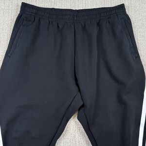 Adidas Men's XL Black Warm Up Training Jogger Sweatpants